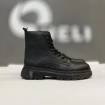 بوت چرم میکروفایبر اسپرت کد ۲۳ مردانه