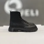 بوت چرم میکروفایبر اسپرت برت کد ۲۳ مردانه