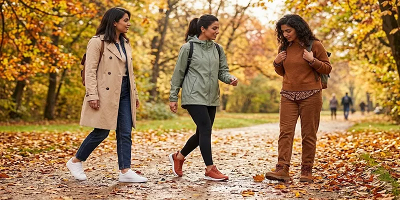 کتونی پاییزی مناسب خانم ها