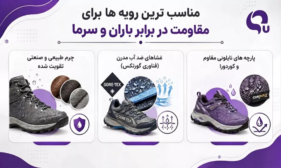 مناسب ترین رویه ها برای کفش پاییزی